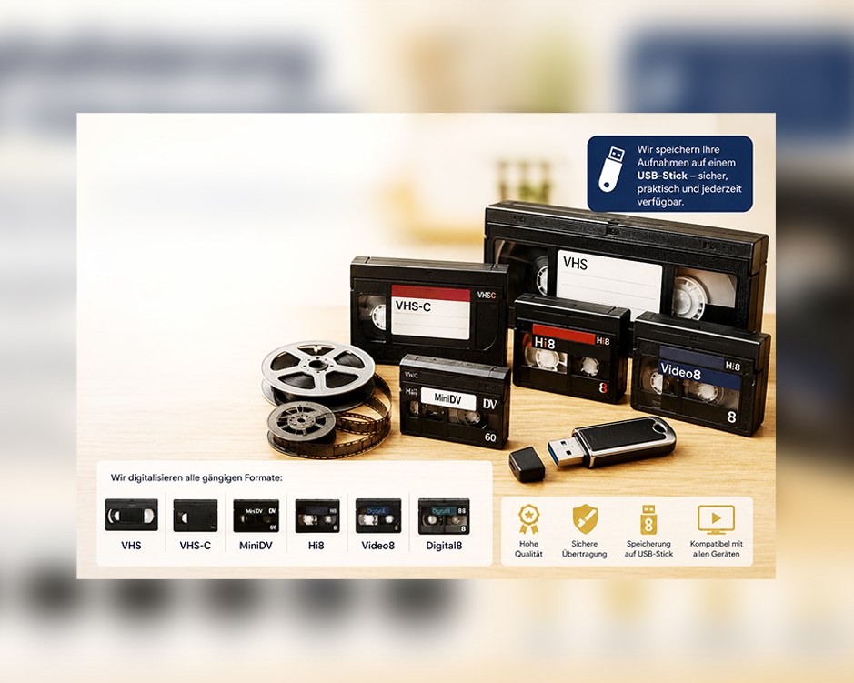 Alte Videos & Fotos digitalisieren