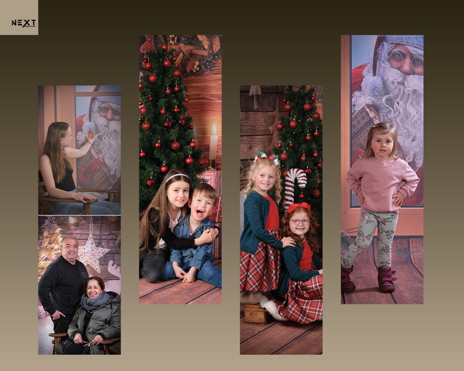 Weihnachtsfotoshooting