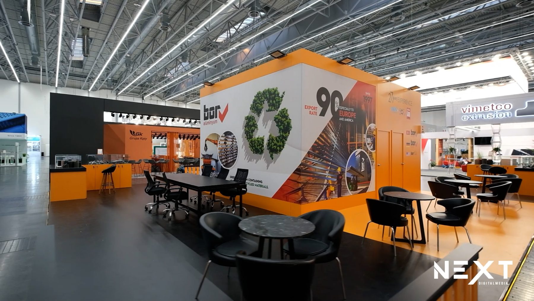Bor Aluminyum Messestand